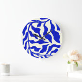 Indigo elegantie grote klok (Huis)