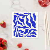 Indigo elegantie servet (Insitu)