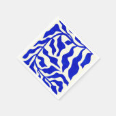 Indigo elegantie servet (Hoek)