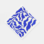 Indigo elegantie servet (Hoek)