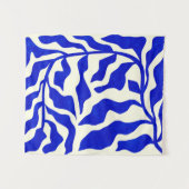Indigo elegantie wandkleed (Voorkant (horizontaal))