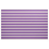 Indigo en Bisque Striped Pattern Stof (Fat Quarter)