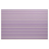 Indigo en Bleek Goldenrod Lines Pattern Stof (Fat Quarter)