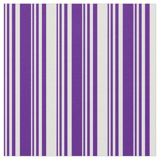 Indigo en Light Cyan Striped/Lined Pattern Stof (Close Up)