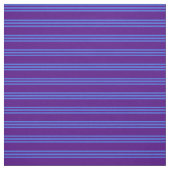 Indigo en Royal Blue Pattern van Stripes Stof (Swatch)