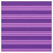 Indigo en Violet Lined Pattern Stof (Close Up)