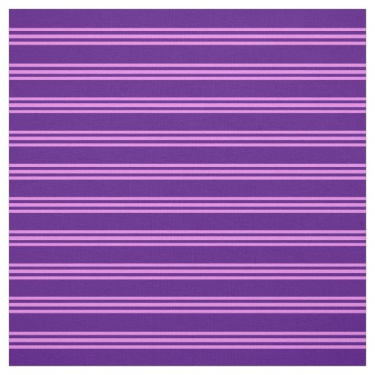Indigo en Violet Lined Pattern Stof (Swatch)