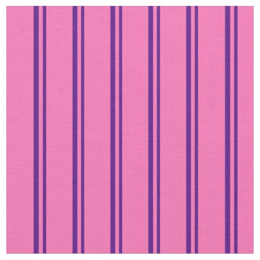 Indigo- en warmroze patroon stof (Close Up)