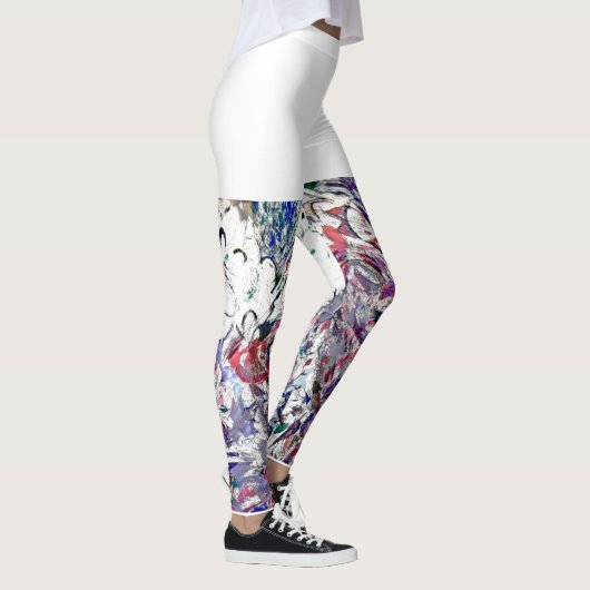 Indigo en White Leggings (Rechts)