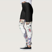 Indigo en zwart leggings (Links)