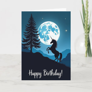 Indigo Equine Verjaardagskaart Kaart