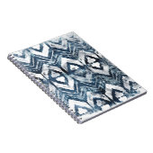 Indigo-extractie - Geometrisch Notitieboek (Rechterzijde)