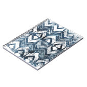 Indigo-extractie - Geometrisch Notitieboek (Linkerzijde)