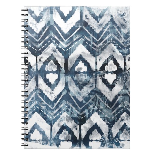 Indigo-extractie - Geometrisch Notitieboek (Voorkant)