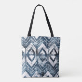 Indigo-extractie - Geometrisch Tote Bag (Achterkant)