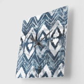 Indigo-extractie - Geometrisch Vierkante Klok (Hoek)