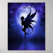 Indigo Fairy 11 x 14 Poster (Voorkant)