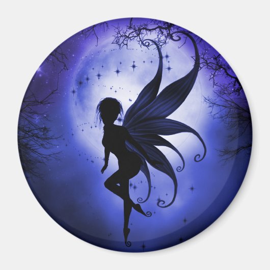 Indigo Fairy Magnet (Voorkant)