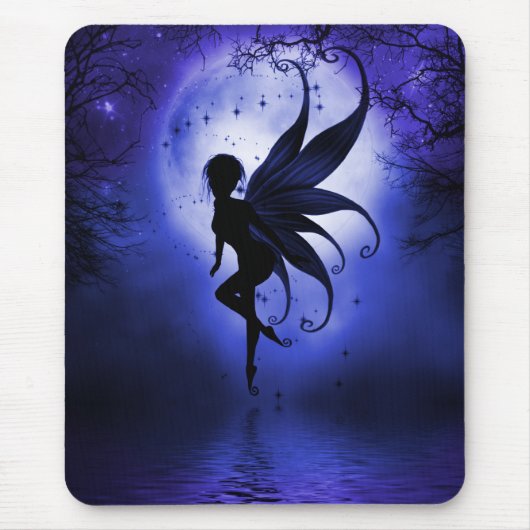 Indigo Fairy Mousepad Muismat (Voorkant)