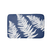 Indigo Fern Botanical Bath Mat (Voorkant)