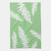 Indigo Fern Botanical Pattern Kitchen Towel Theedoek (Verticaal)