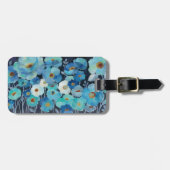 Indigo Flowers Bagagelabel (Voorkant horizontaal)