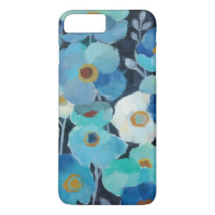 Indigo Flowers Case-Mate iPhone Case