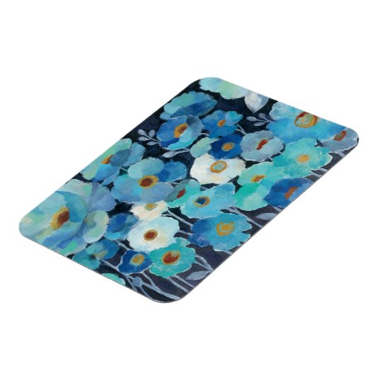 Indigo Flowers Magneet (Linkerzijde)