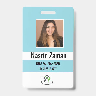 Indigo | Foto Personeelslogo of QR CODE Beveiligin Badge