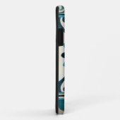 Indigo Frieze II, niet in reliëf Case-Mate iPhone Case (Achterkant/rechts)