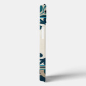 Indigo Frieze II, niet in reliëf Case-Mate iPhone Case (Achterkant / Rechts)