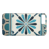 Indigo Frieze II, niet in reliëf Case-Mate iPhone Case (Achterkant (Horizontaal))