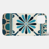 Indigo Frieze II, niet in reliëf Case-Mate iPhone Case (Achterkant (horizontaal))