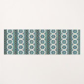 Indigo Frieze II, niet in reliëf Yogamat (Voorkant (horizontaal))