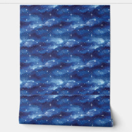 Indigo Galaxy Airbnb Behang
