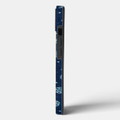 Indigo Geest: Boho Afrikaanse Geometrie Case-Mate iPhone Case (Achterkant / Links)