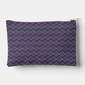 Indigo Gestikte Diamanten Etui (Achterkant)