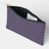 Indigo Gestikte Diamanten Etui (Open)