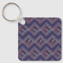 Indigo Gestikte Diamanten