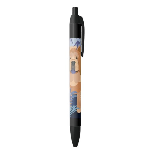 INDIGO gladde chow inkt pen (Achterkant (Verticaal))