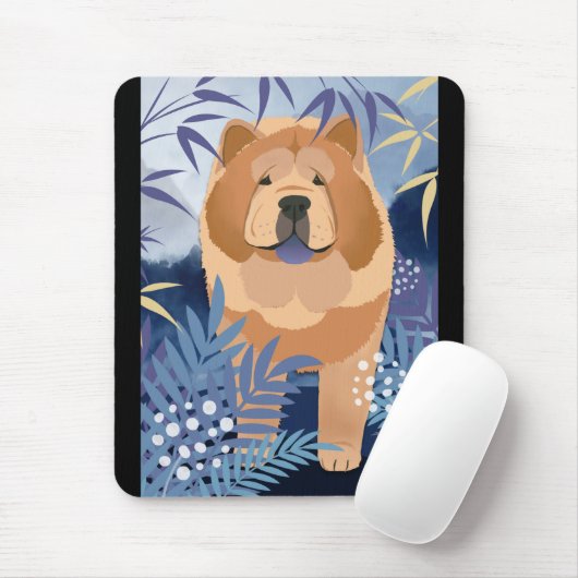 INDIGO gladde chow Mousepad Muismat (Met muis)