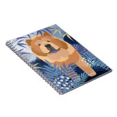 INDIGO gladde chow notitieboek (Rechterzijde)