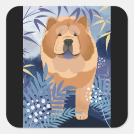 INDIGO gladde chow stickers