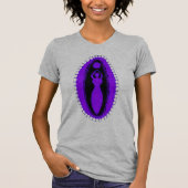Indigo Goddess Yoni T-shirt (Voorkant)