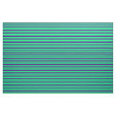 Indigo & Green Pattern Stof (Fat Quarter)