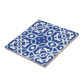 Indigo Heritage Classic Portuguese Geometric Tegeltje (Zijkant)