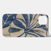 Indigo Hibiscus Case-Mate iPhone Case (Achterkant (horizontaal))