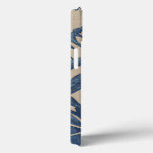 Indigo Hibiscus Case-Mate iPhone Case (Achterkant / Rechts)