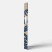 Indigo Hibiscus Case-Mate iPhone Case (Achterkant / Rechts)