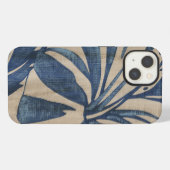 Indigo Hibiscus iPhone Hoesje (Achterkant horizontaal)